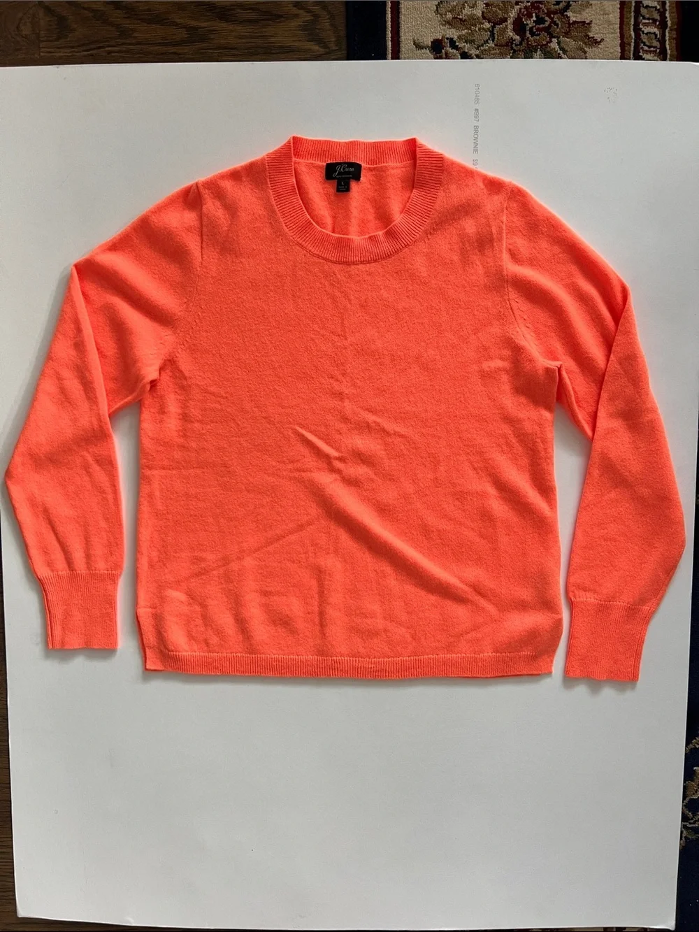 J. Crew 100% Cashmere Crewneck Sweater